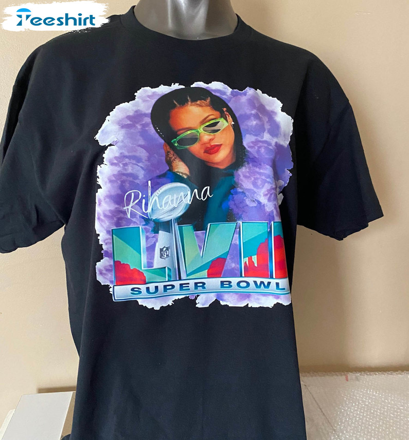 Rihanna Super Bowl 2023 Shirt, Nfl Football Unisex T-shirt Short