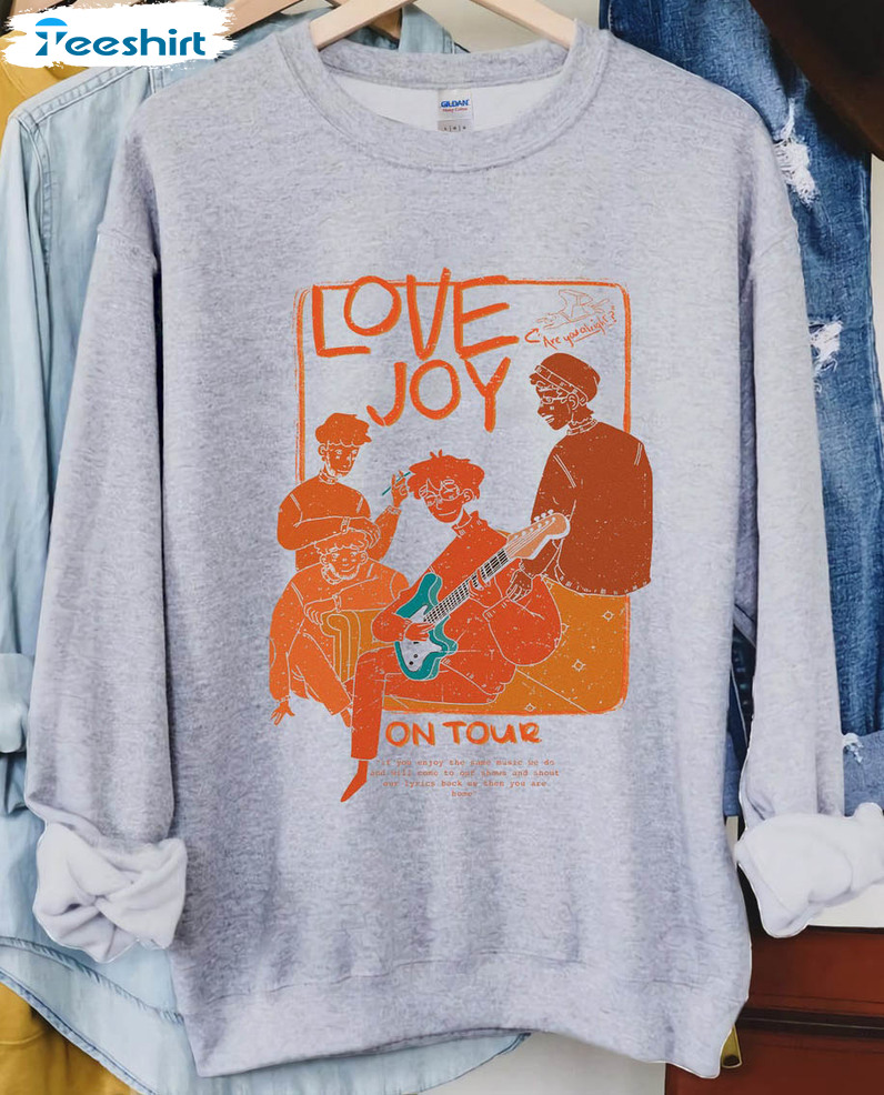 Lovejoy Band Shirt, Autumn Tour Trendy Long Sleeve Unisex Hoodie