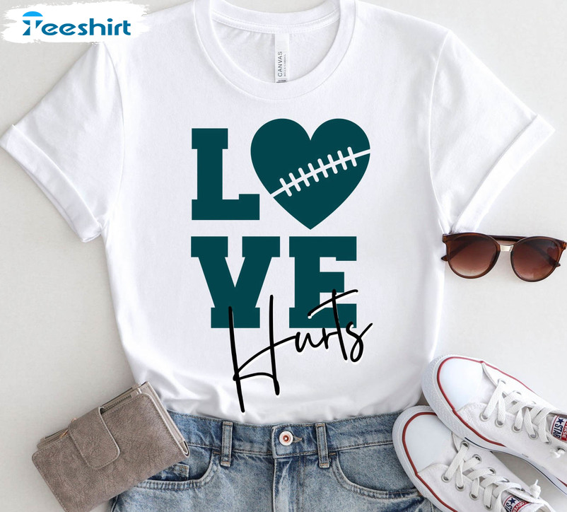 PHILADELPHIA EAGLES JALEN HURTS ***LOVE HURTS*** T-SHIRT