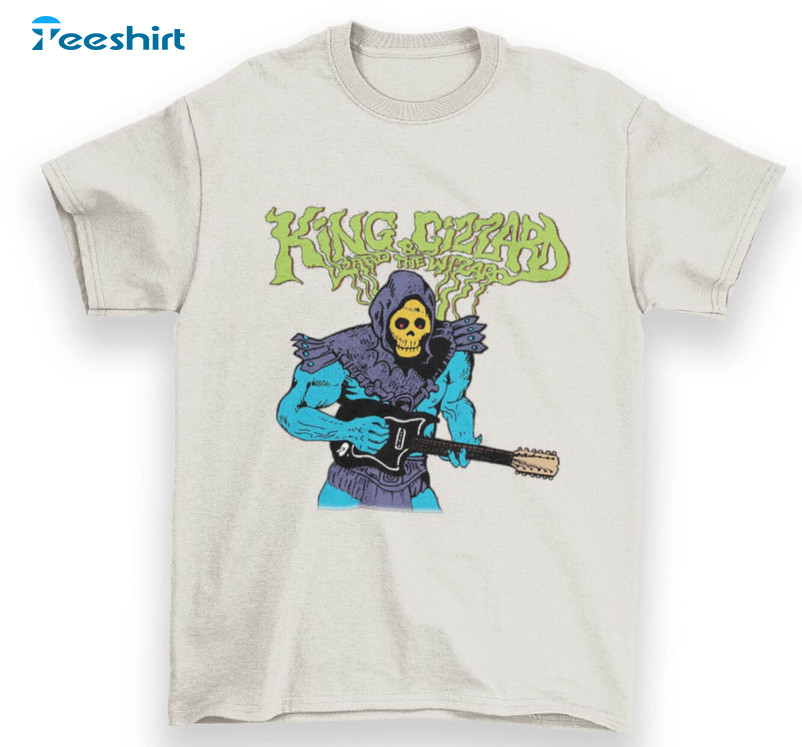 King Gizzard And The Lizard Wizard Trendy Shirt, Band Tour Crewneck Unisex Hoodie