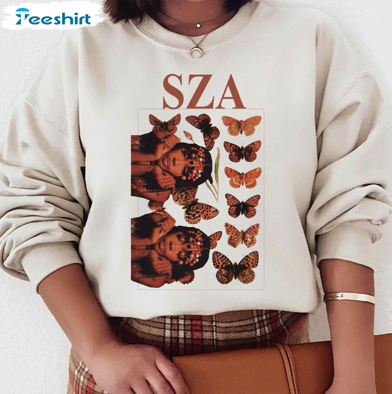 SZA Vintage Album Shirt , Sza Good Days Long Sleeve Sweatshirt