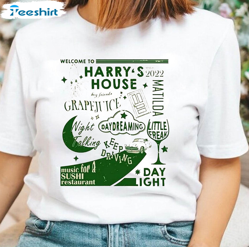 Trending Harry's House Shirt, Vintage Harry New Album Long Sleeve Unisex T-shirt