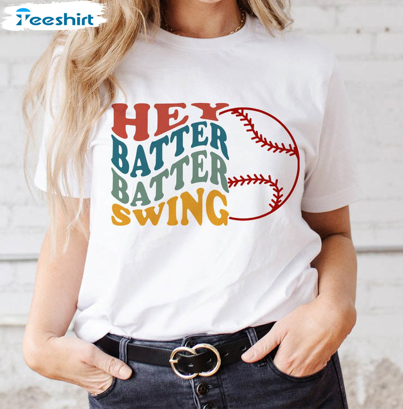 Hey Batter Batter Swing Short-Sleeve T-Shirt