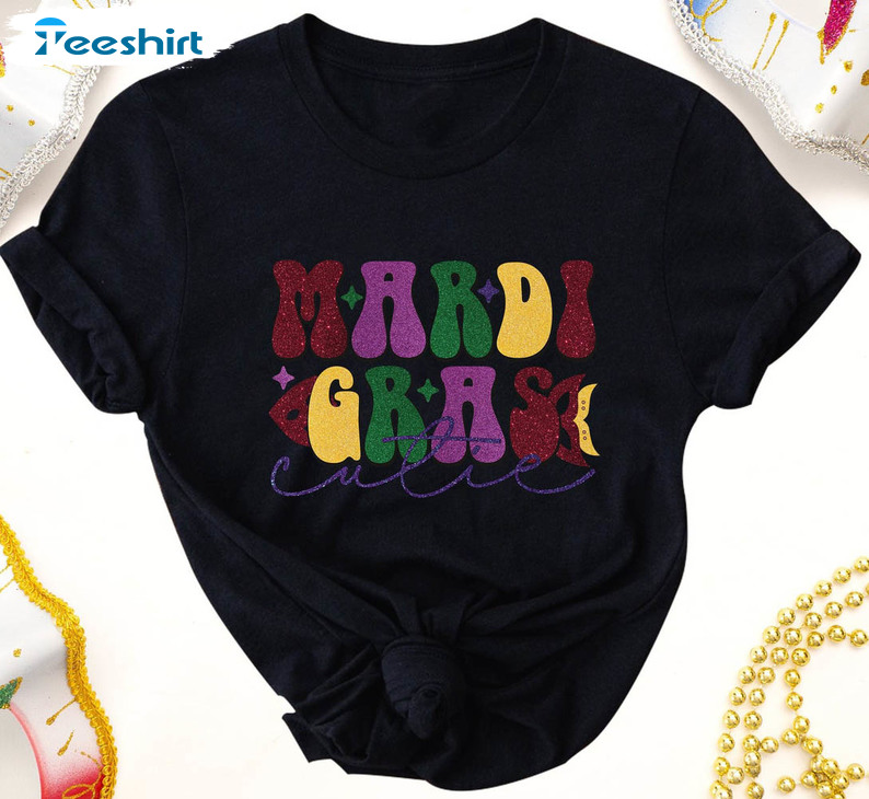 Mardi Gras Cutie Funny Shirt, Mardi Gras Carnival Unisex T-shirt Unisex Hoodie