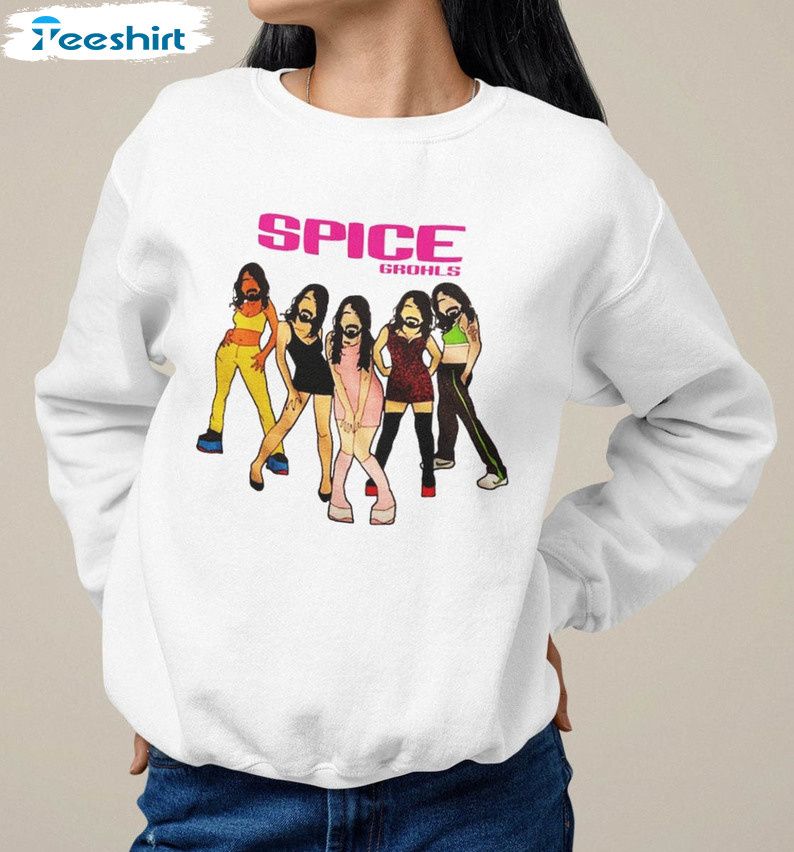 Spice Grohls Funny Shirt , Trending Grohls Girls Dave Music Long Sleeve Unisex T-shirt