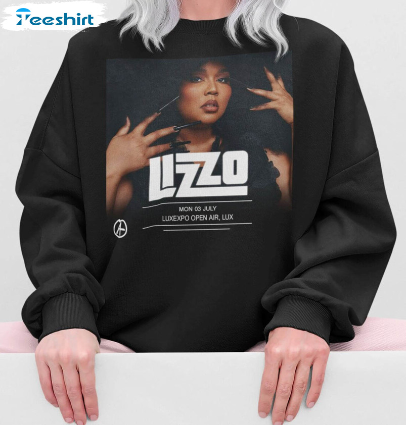 Lizzo Special World Tour 2023 Concert Shirt, Trendy Lizzo Tour Crewneck Short Sleeve