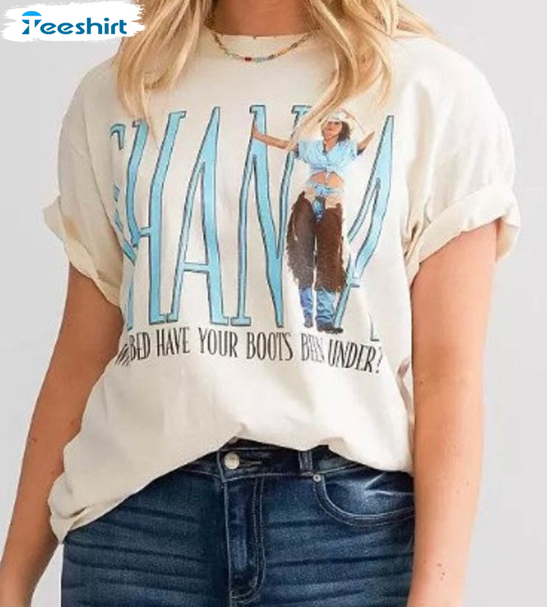 Shania Twain Vintage Shirt, Trendy Shania Twain Short Sleeve Crewneck
