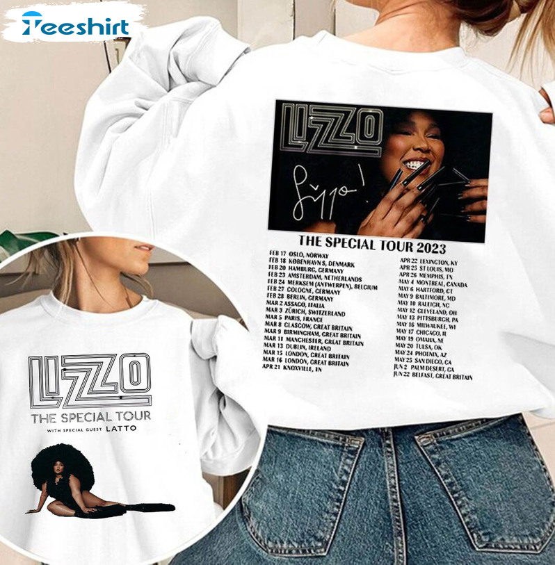 Lizzo The Special Tour Shirt, Lizzo Tour Unisex Hoodie Crewneck