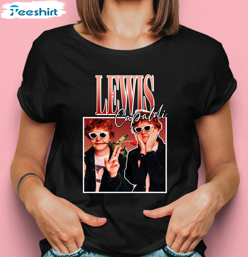 Lewis Capaldi Trendy Shirt, Lewis Capaldi Tour 2023 Long Sleeve Sweatshirt