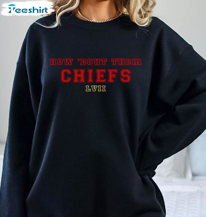 Chiefs Football Champions Shirt, Kansas City Lvii Unisex T-shirt Short Sleeve