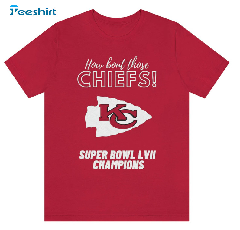 Kansas City Chiefs Super Bowl Shirt, Trendy Football Unisex Hoodie Long Sleeve