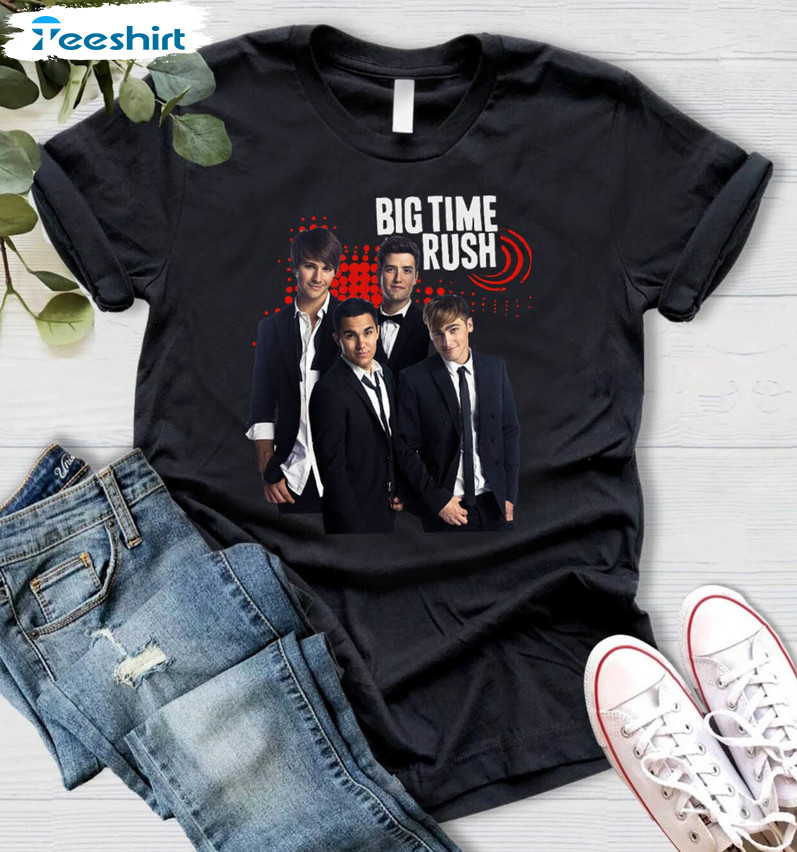 Big Time Rush Trendy Shirt, Big Time Rush Concert Unisex T-shirt Crewneck