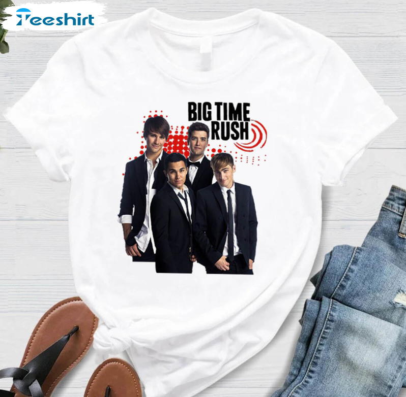 Big Time Rush Trendy Shirt, Big Time Rush Concert Unisex T-shirt Crewneck