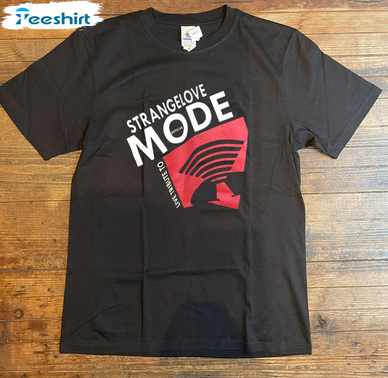 Depeche Mode Strangelove Tribute Band Shirt, Trendy Depeche Mode Band ...