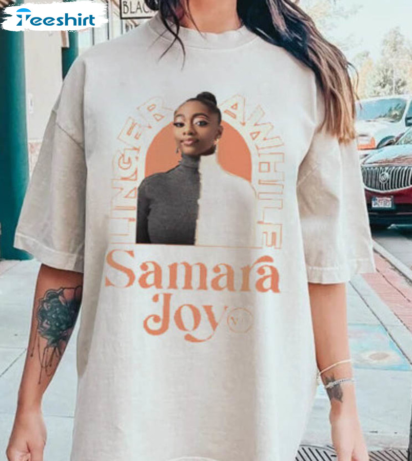 Samara Joy Arch Tour 2023 Shirt, Samara Joy Jazz Music Crewneck Unisex Hoodie