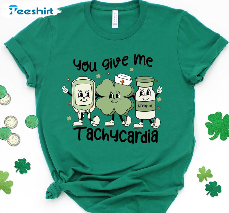 Nurse St Patricks Day Cute Shirt, Pharmacist Critical Care Crewneck Unisex Hoodie
