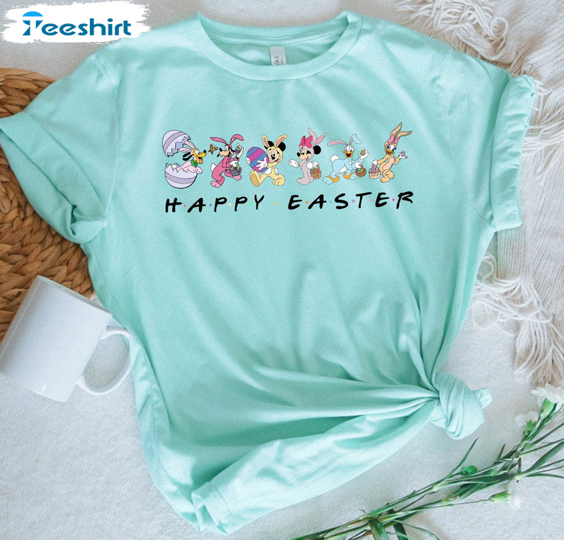 Happy Easter Funny Shirt , Cute Disney Vacation Unisex Hoodie Short Sleeve