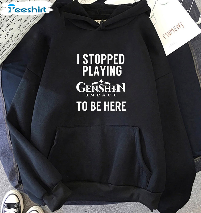 Genshin Impact Sweatshirt, Trendy Unisex T-shirt Unisex Hoodie