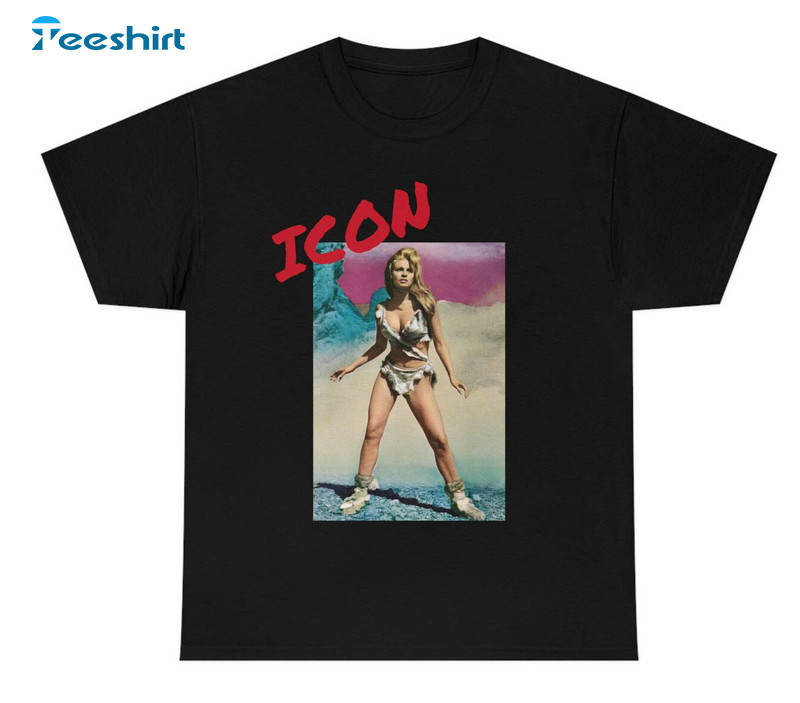 Raquel Welch Icon Shirt, Trending Rip Raquel Welch Long Sleeve Hoodie