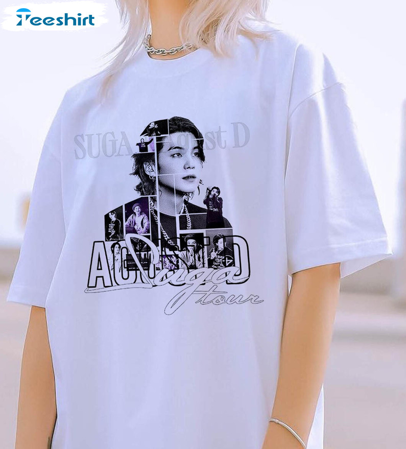 Suga Agustd Tour Trendy Shirt, Suga Solo Long Sleeve Unisex Hoodie