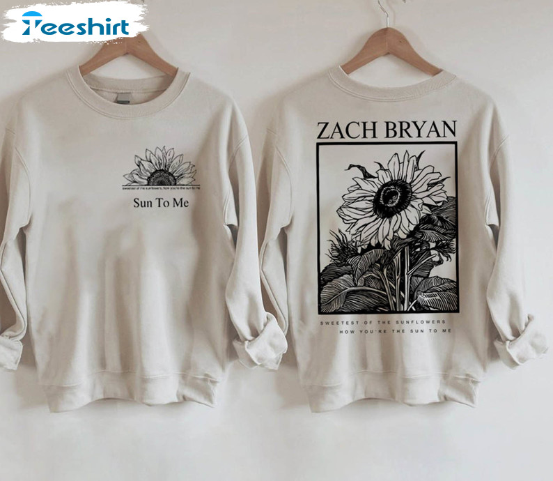 Vintage Zach Bryan Sun To Me Sweatshirt, Zach Bryan Tour Unisex Hoodie Crewneck