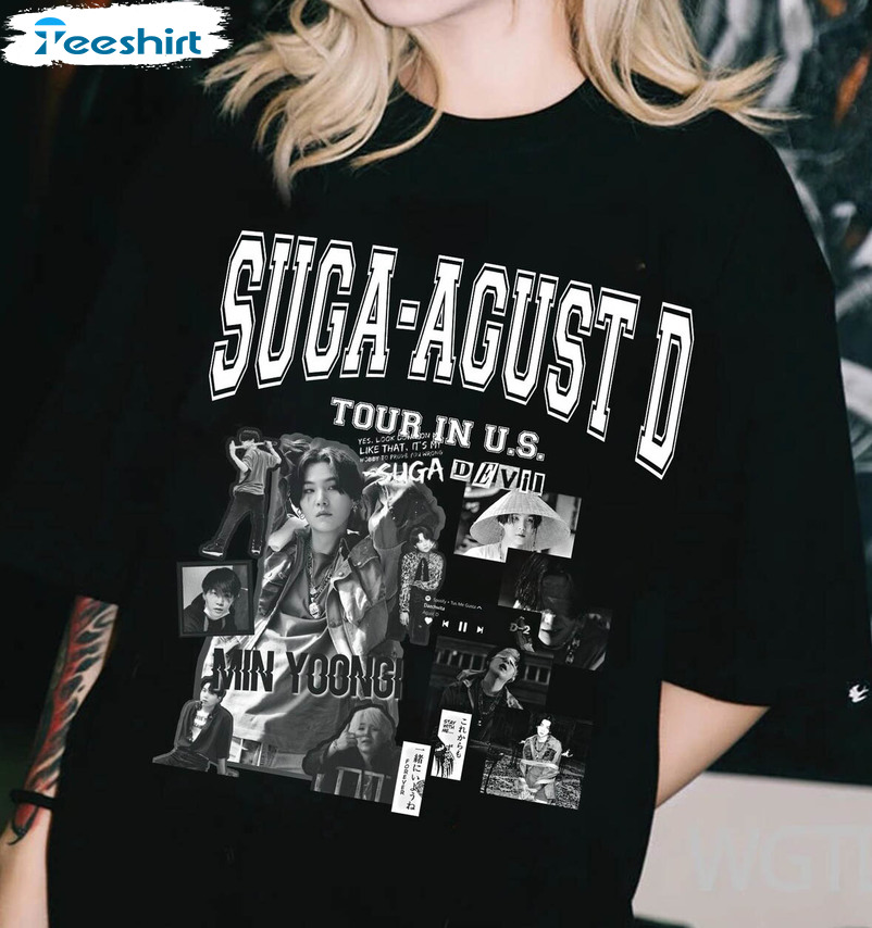 Suga AgustD Tour Shirt - 9Teeshirt