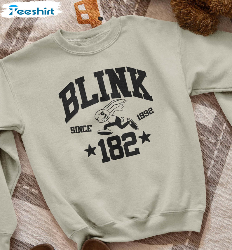 Vintage Blink 182 Shirt, Blink 182 World Tour Long Sleeve Unisex Hoodie