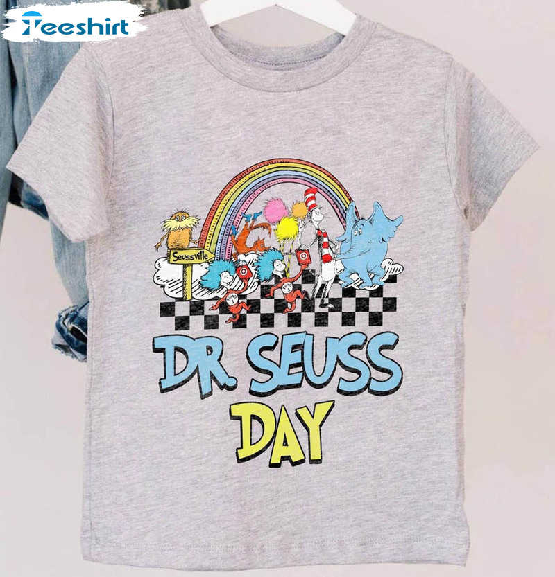 Dr Seuss Day Cute Shirt, The More You Read Teacher Sweatshirt Unisex Hoodie