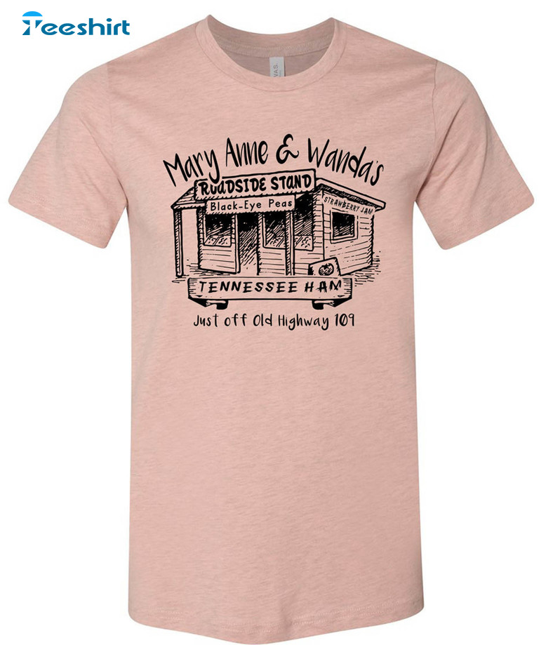 Mary Anne And Wanda's Roadside Stand Vintage Sweatshirt, Short Sleeve