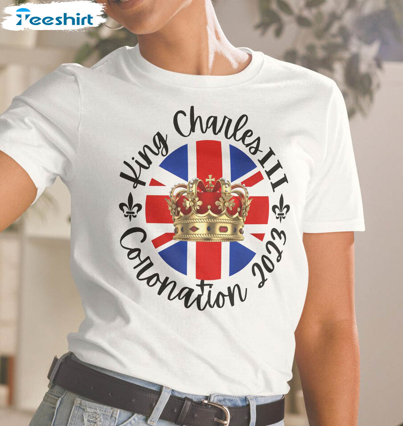 King Charles III Coronation 2023 Trendy Sweatshirt, Unisex Hoodie