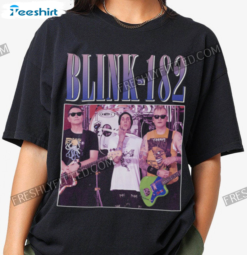 Blink 182 Vinatge Shirt, Trendy Unisex T-shirt Long Sleeve