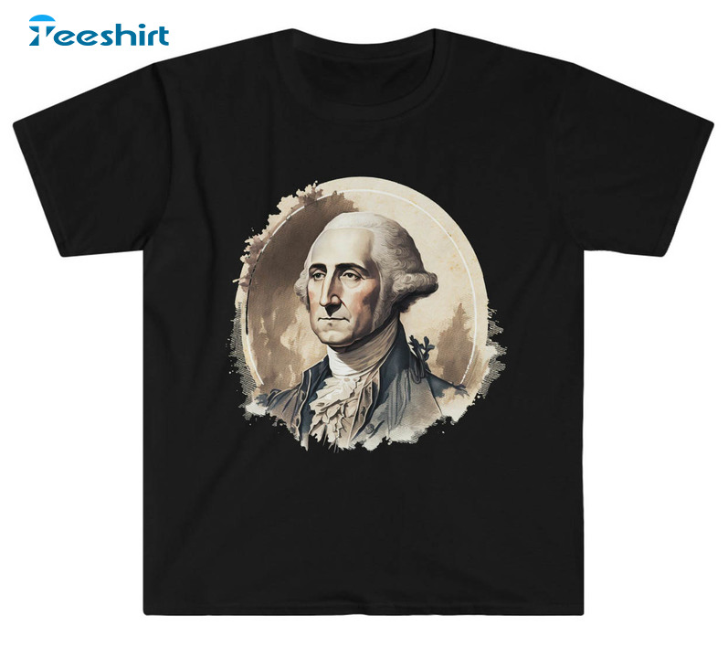 George Washington Vintage Sweatshirt, Unisex Hoodie