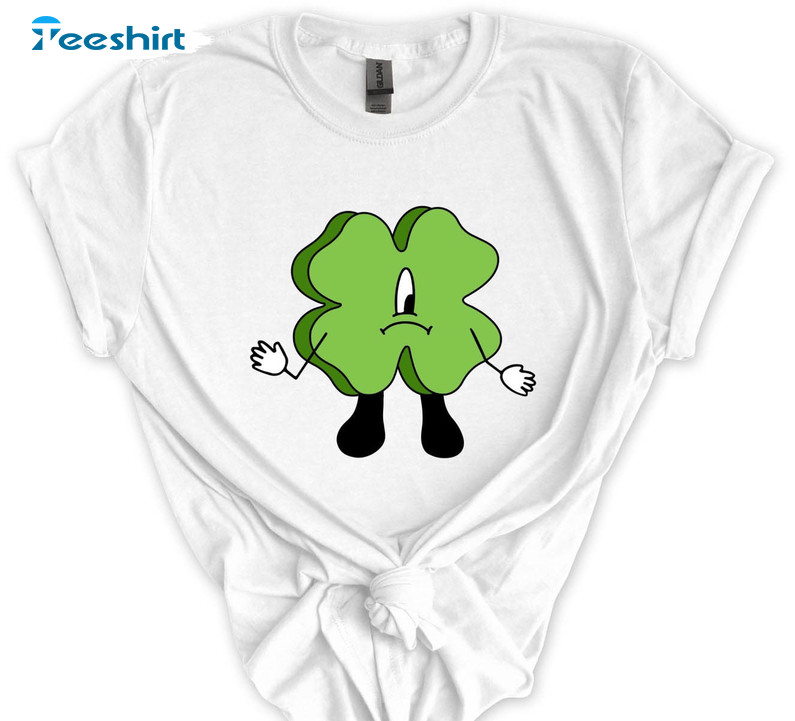Bad Bunny St Patricks Day Cute Shirt, Baby Benito Unisex Hoodie Short Sleeve