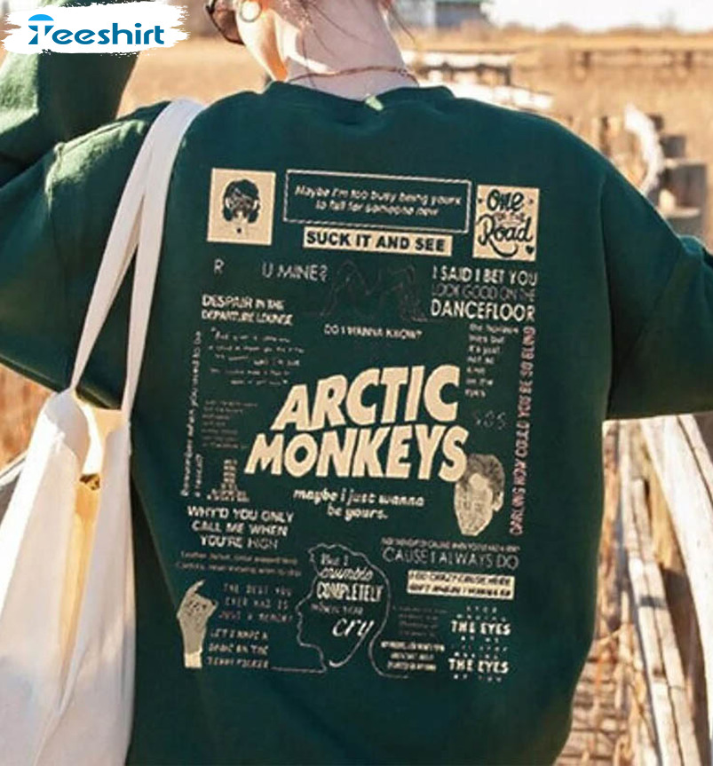 Arctic Monkey Sweatshirt , Arctic Monkey Music Tour Tee Tops Unisex Hoodie