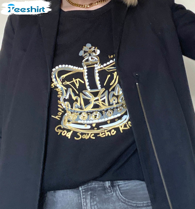 King Charles Iii Coronation Trendy Sweatshirt, Unisex T-shirt