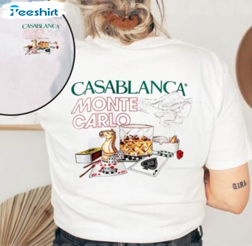 Casablanca Monte Carlo Trendy Shirt, Tennis Country Sweater Crewneck