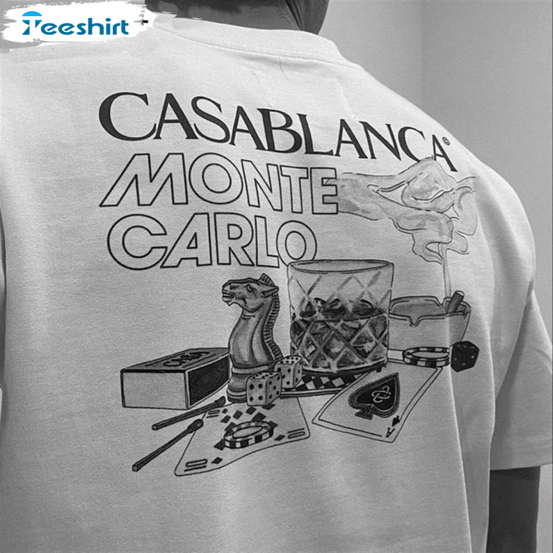 2 Casablanca Monte Carlo Shirt , Tennis Country Club Long Sleeve Sweater