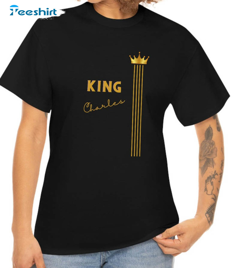 King Charles Trendy Shirt, Majestic King Charles Long Sleeve Unisex T-shirt