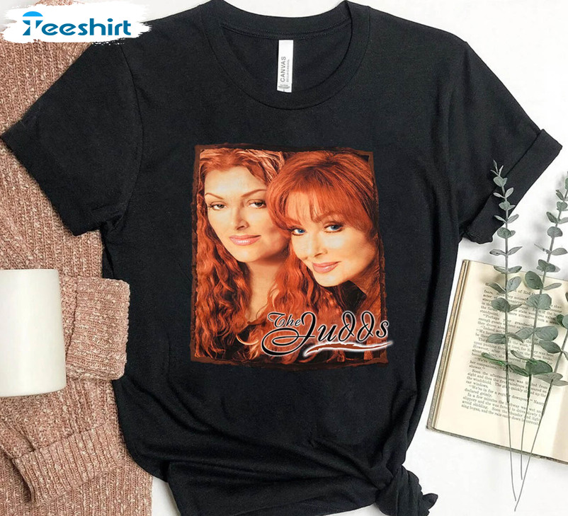 The Judds Shirt, The Judds Concert Tour Long Sleeve Tee Tops