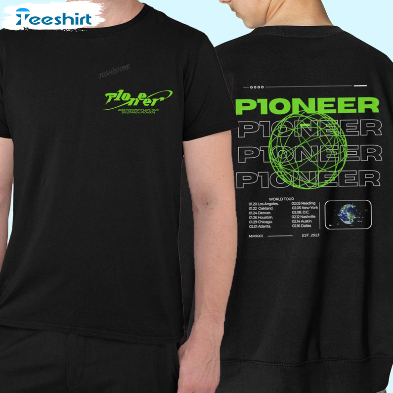 P1harmony P1oneer Live Tour Shirt 9Teeshirt