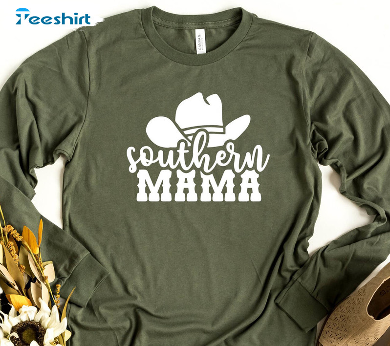 Southern Mama Shirt, Southern Mom Vintage Short Sleeve Unisex T-shirt