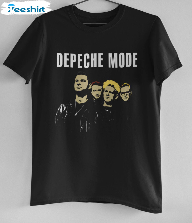 Vintage 1990 Depeche Mode Shirt, World Violator Concert Unisex Hoodie Crewneck