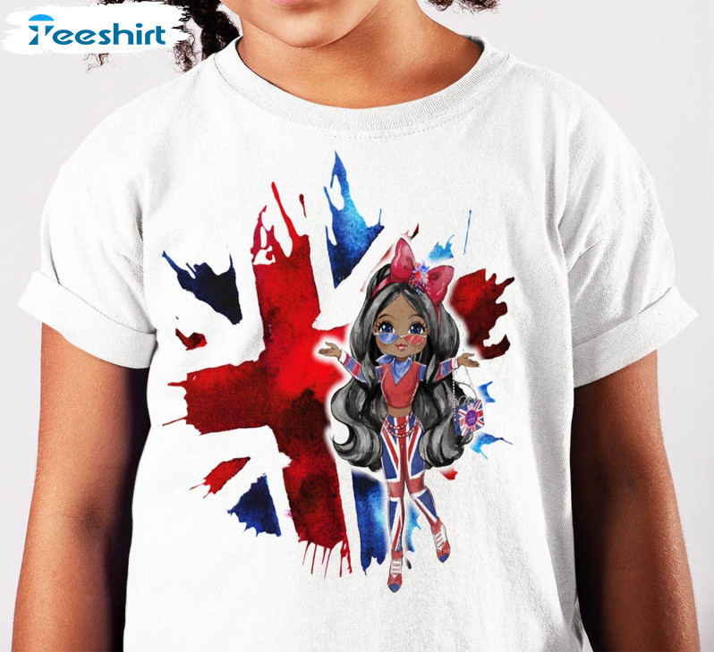 King Charles III Coronation Shirt, Coronation London Girl Unisex T-shirt Long Sleeve