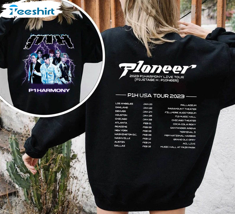 P1harmony P1oneer Live Tour 2023 Trendy Sweatshirt, Unisex Hoodie