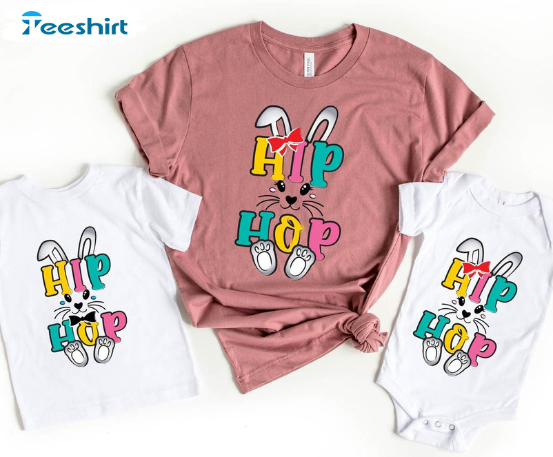 Hip Hop Easter Day Shirt, Bunny Easter Day Sweatshirt Unisex Hoodie