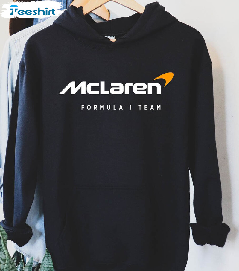 Mclaren F1 Team Shirt, Trendy Formula One Unisex T-shirt Crewneck