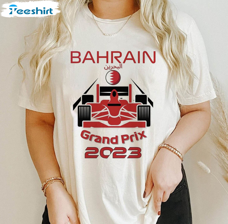 F1 Bahrain Grand Prix 2023 Shirt, Formula One 2023 Tee Tops Long Sleeve