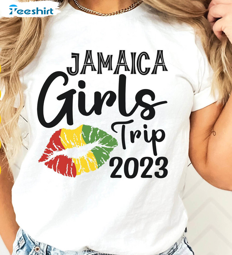 Jamaica Girls Trip 2023 Trendy Shirt, Jamaica Summer Unisex Hoodie Tee Tops