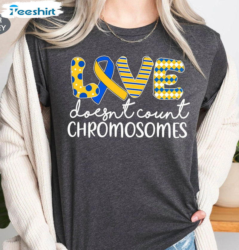 Love Doesn't Count Chromosomes Vintage Shirt, Sped Teacher Sweatshirt Unisex Hoodie