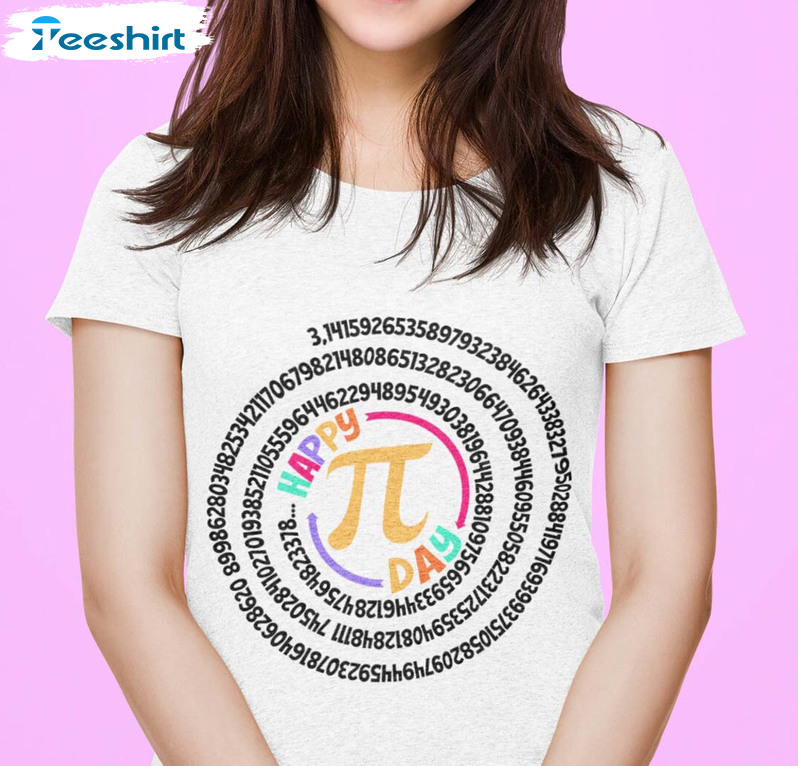 Happy Pi Day Trendy Shirt , Funny Long Sleeve Unisex T-shirt